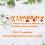 II Congresso Brasileiro Online de Ciência dos Alimentos